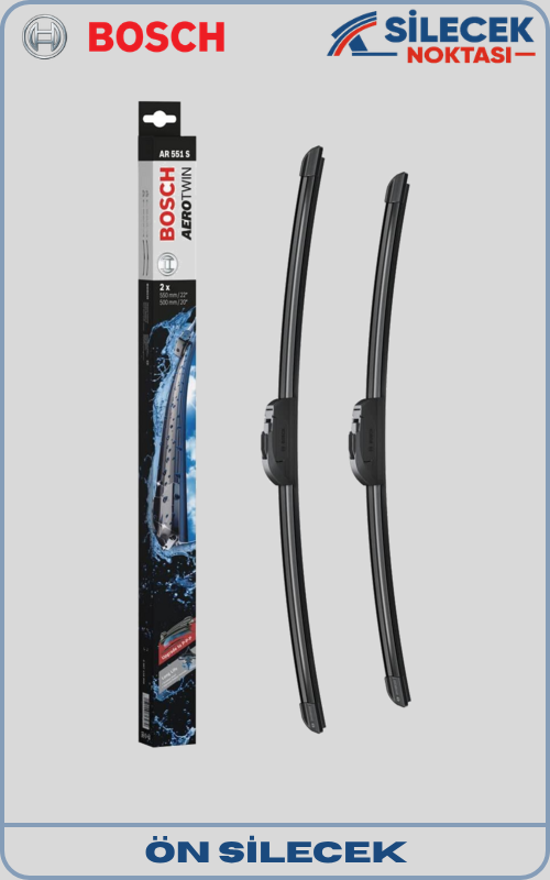 HYUNDAİ SANTA FE (2000-2005) ÖN SİLECEK BOSCH AEROTWİN AR551S (550-500 mm)