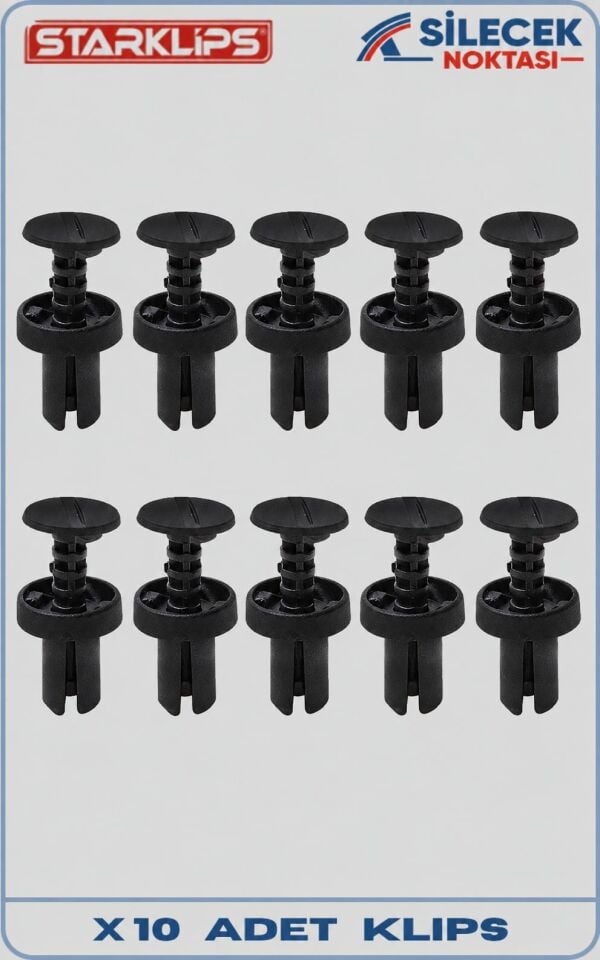 RENAULT CLİO 5 DAVLUMBAZ KLİPSİ 10 ADET OEM 7703072361