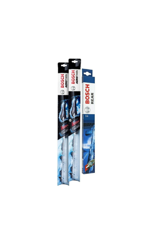 Audi A3 (2005-2012) Ön & Arka Takım Silecek Bosch Aerotwin Plus
