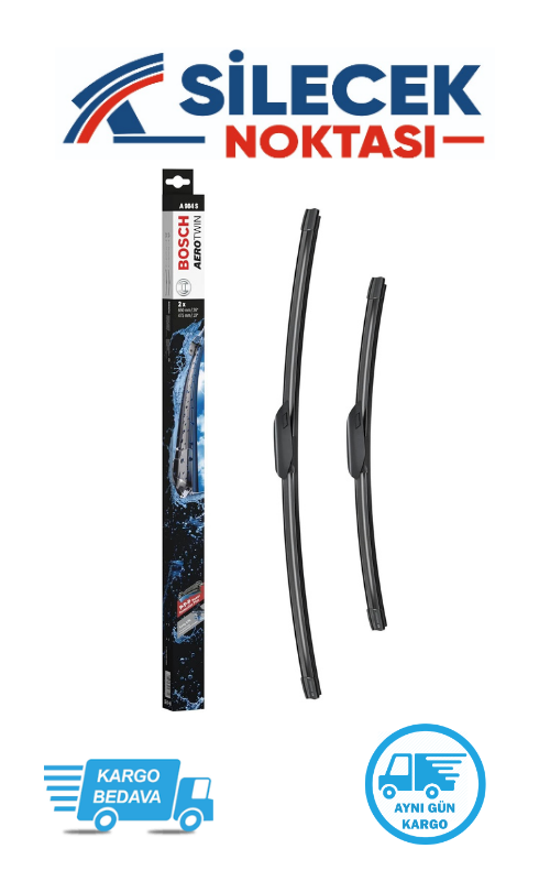 Audi A3 (2021-2025) Ön Silecek Takımı Bosch Araca Özel Aerotwin A984S
