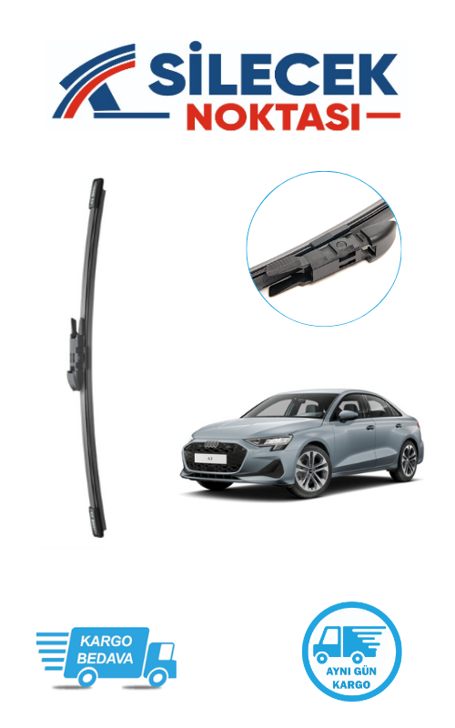 Audi A3 (2021-2025) Arka Silecek Bosch A331H (300mm)