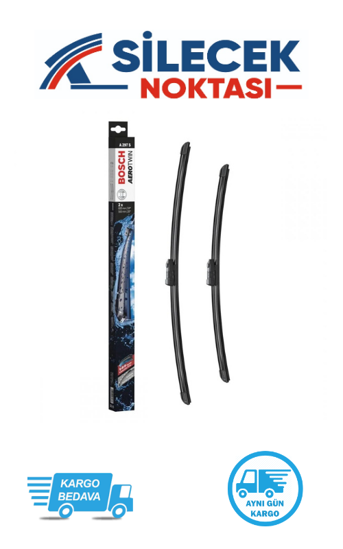 Audi A5 (2009-2024) Ön Silecek Takımı Bosch Araca Özel Aerotwin A297S