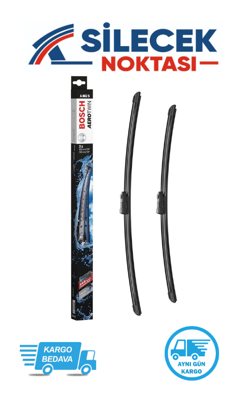 Audi A7 (2011-2017) Ön Silecek Takımı Bosch Araca Özel Aerotwin A862S