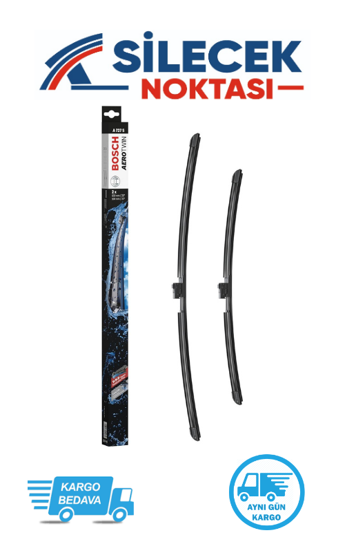 Audi A8 (2018-2024) Ön Silecek Takımı Bosch Araca Özel Aerotwin A727S