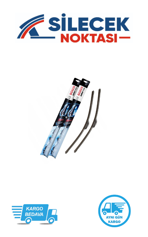 Citroen C1 (2005-2013) Ön Silecek Bosch Araca Özel Aerotwin (650mm) (TEK SİLECEK)