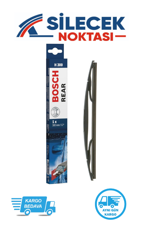 Citroen C1 (2005-2013) Arka Silecek Bosch H300 (300mm)