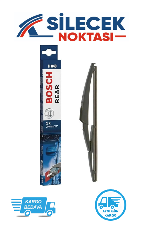 Citroen C2 (2003-2008) Arka Silecek Bosch H840 (290mm)