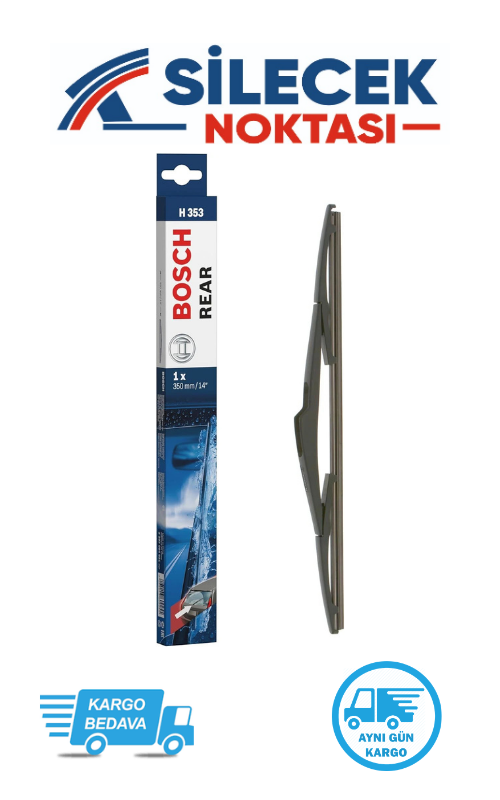 Citroen C3 (2002-2009) Arka Silecek Bosch H353 (350mm)