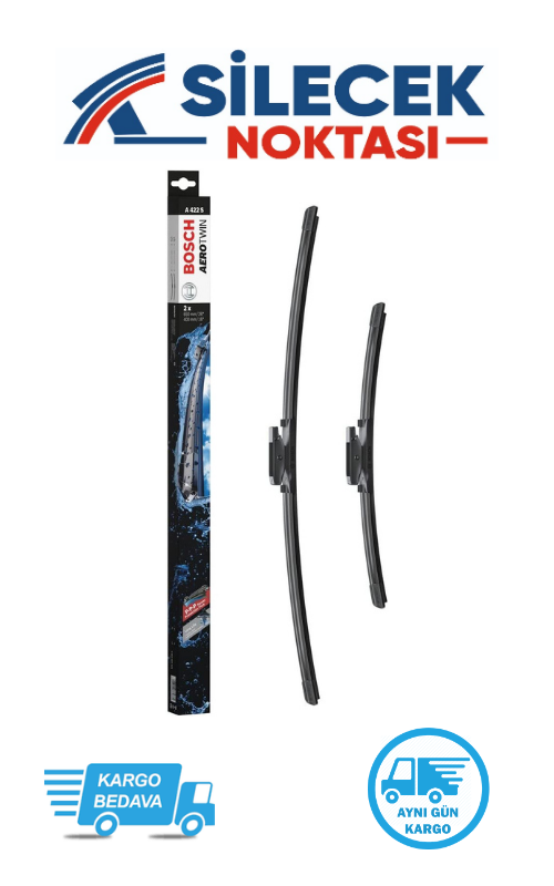 Citroen C3 (2010-2015) Ön Silecek Takımı Bosch Araca Özel Aerotwin A422S