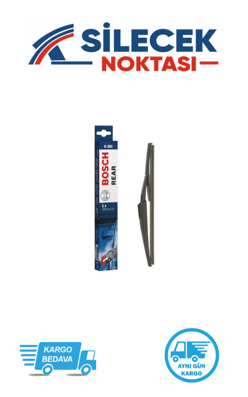 Citroen C3 (2010-2015) Arka Silecek Bosch H301 (300mm)