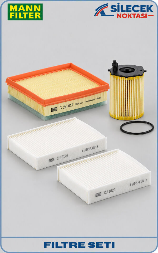 Citroen C3 1.6 B.HDi 3'lü Filtre