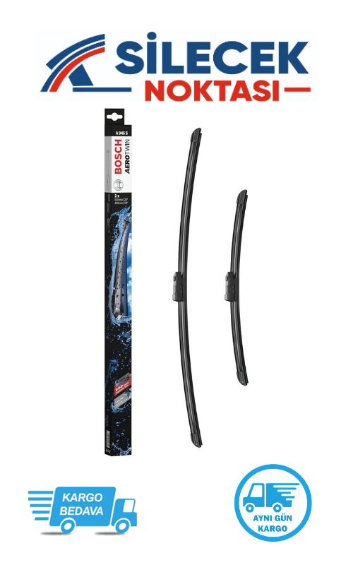 Citroen C3 Aircross Ön Silecek Takımı Bosch Araca Özel Aerotwin A945S