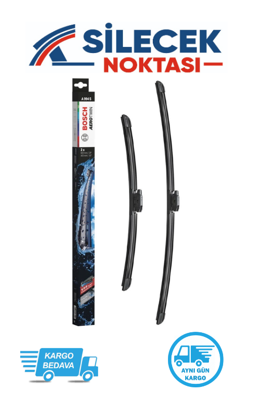 Dacia Jogger (2022-2025) Ön Silecek Takımı Bosch Araca Özel Aerotwin A994S