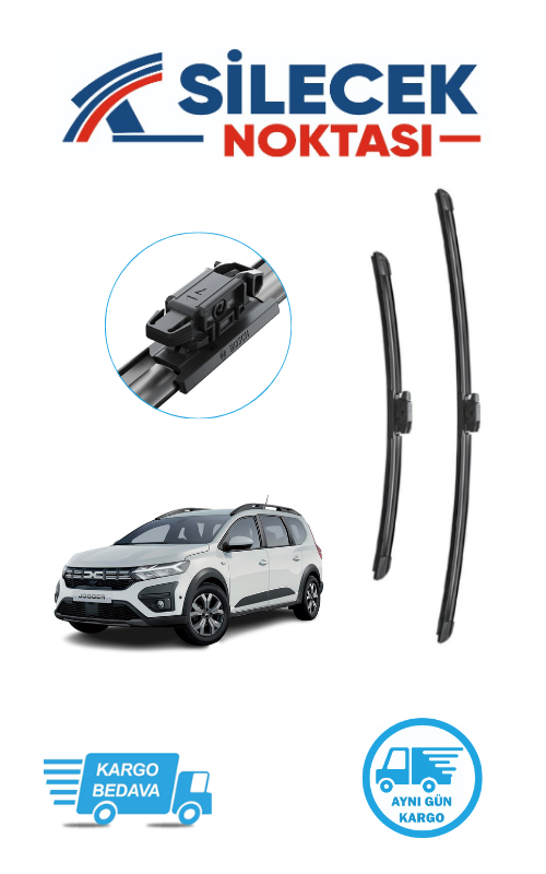 Dacia Jogger (2022-2025) Ön Silecek Takımı Bosch Araca Özel Aerotwin A994S