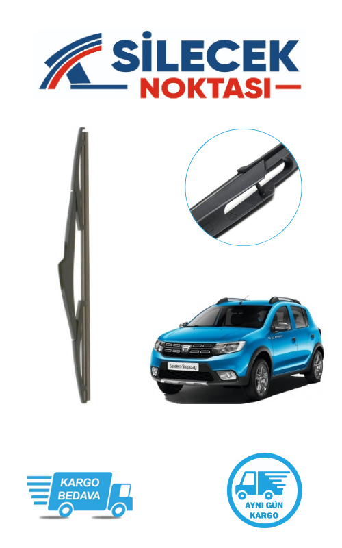 Dacia Sandero (2016-2020) Arka Silecek Bosch H840 (290mm)