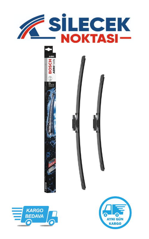 Fiat Fiorino (2008-2024) Ön Silecek Takımı Bosch Araca Özel Aerotwin A426S
