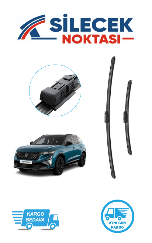 Renault Austral (2023-2025) Ön Silecek Takımı Bosch Araca Özel Aerotwin A309S