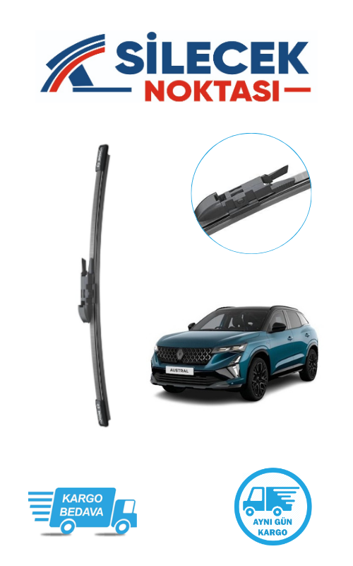 Renault Austral (2023-2025) Arka Silecek Bosch A275H (275mm)