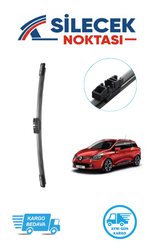 Renault Clio4 (2012-2019) Arka Silecek Bosch A250H (250mm)