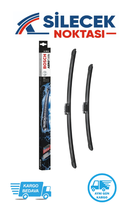 Renault Express (2021-2025) Ön Silecek Takımı Bosch Araca Özel Aerotwin A109S