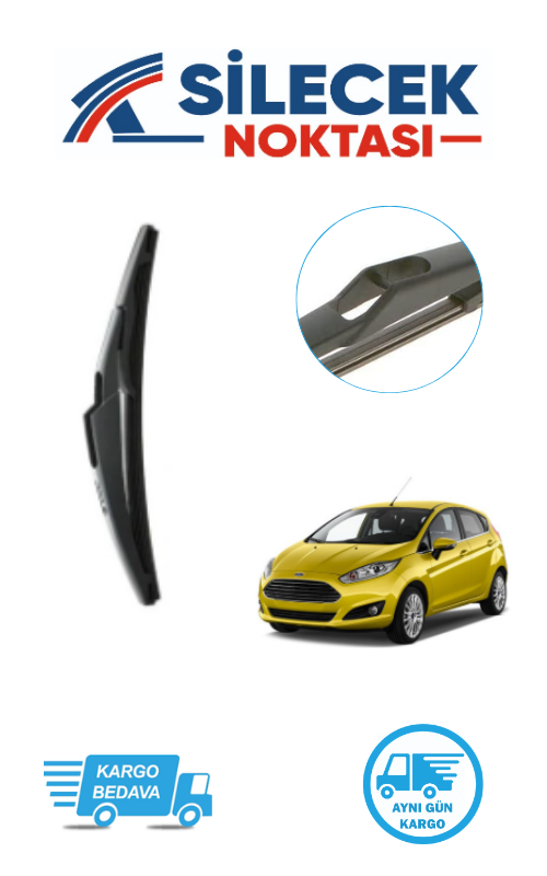 Ford Fiesta (2013-2017) Arka Silecek Bosch H304 (300mm)