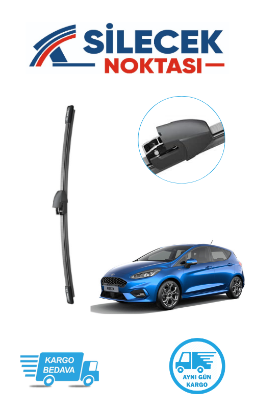 Ford Fiesta (2018-2023) Arka Silecek Bosch A281H (280mm)