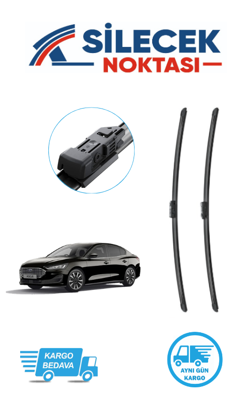 Ford Focus4 (2019-2025) Ön Silecek Takımı Bosch Araca Özel Aerotwin A088S
