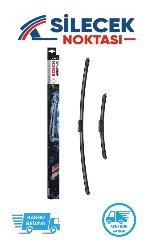 Ford Puma (2020-2023) Ön Silecek Takımı Bosch Araca Özel Aerotwin A404S