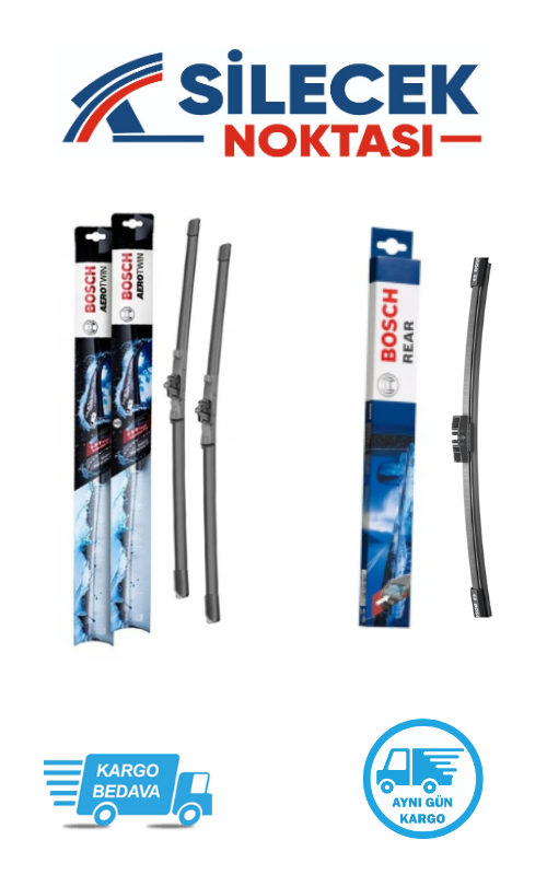 Ford Puma (2020-2023) Ön & Arka Takım Silecek Aerotwin Plus