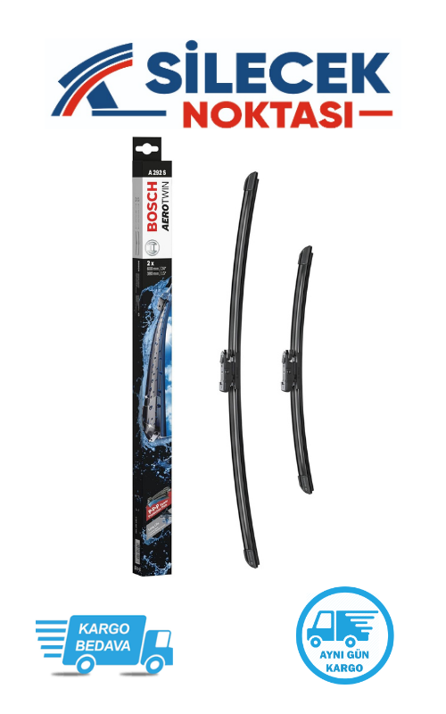 Nissan Qashqai (2007-2013) Ön Silecek Takımı Bosch Araca Özel Aerotwin A292S