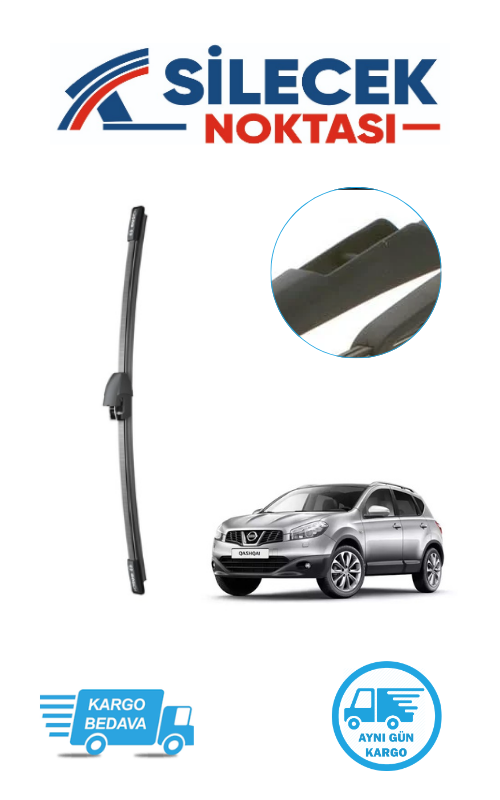 Nissan Qashqai (2007-2013) Arka Silecek Bosch H304 (300mm)
