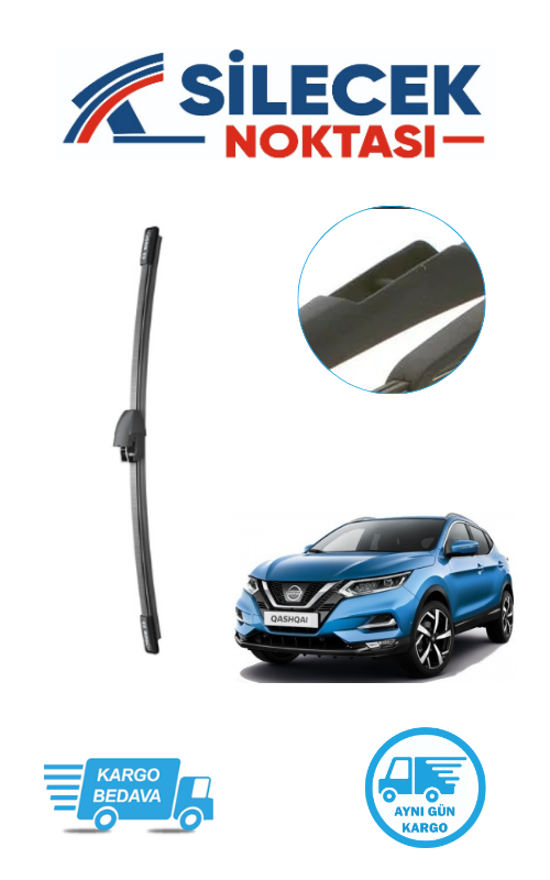 Nissan Qashqai (2014-2021) Arka Silecek Bosch H301 (300mm)