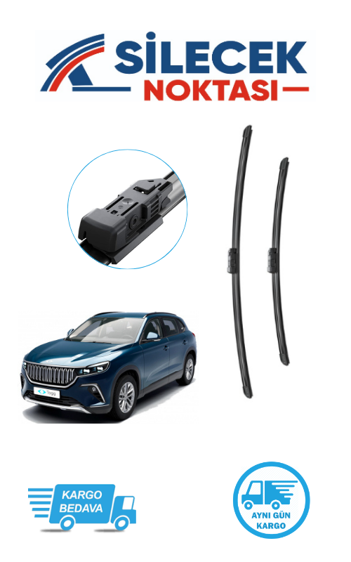 Togg T10X (2023-2025) Ön Silecek Takımı Bosch Araca Özel Aerotwin A088S
