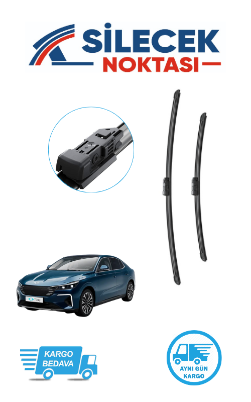 Togg T10F (2025-2027) Ön Silecek Takımı Bosch Araca Özel Aerotwin A088S