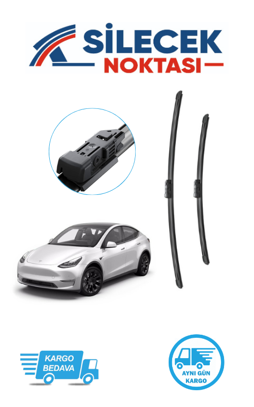 Tesla Model Y Legacy (2021-2024) Ön Silecek Takımı Araca Özel Aerotwin A621S