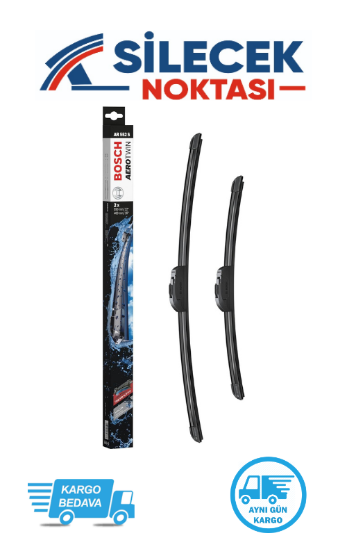 Chery Tiggo 7 Pro (2023-2026) Ön Silecek Takımı Araca Özel Aerotwin AR552S