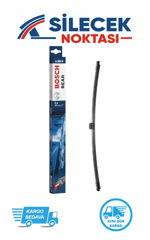 Porsche Cayenne (2007-2017) Arka Silecek Araca Özel Bosch A360H (380mm)
