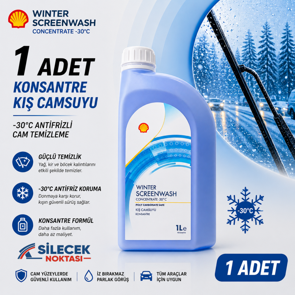 SHELL 1L KONSANTRE CAM SUYU -30°C