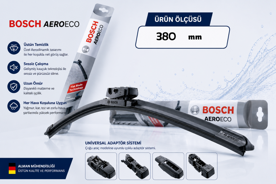BOSCH AEROECO 380MM 4 APARATLI MODEL
