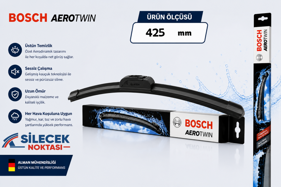 BOSCH AEROTWİN R SERİSİ 425MM AR17U (ESKİ TİP KANCALI APARAT)